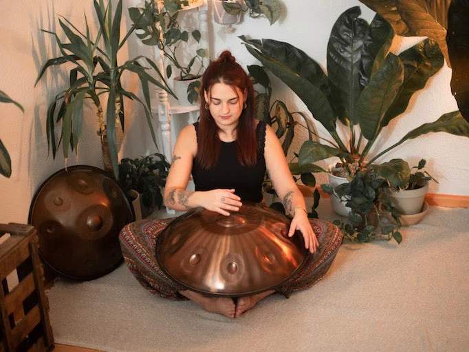 Aelo Handpan B2 Celtic Minor / Amara Edelstahl - Image 2