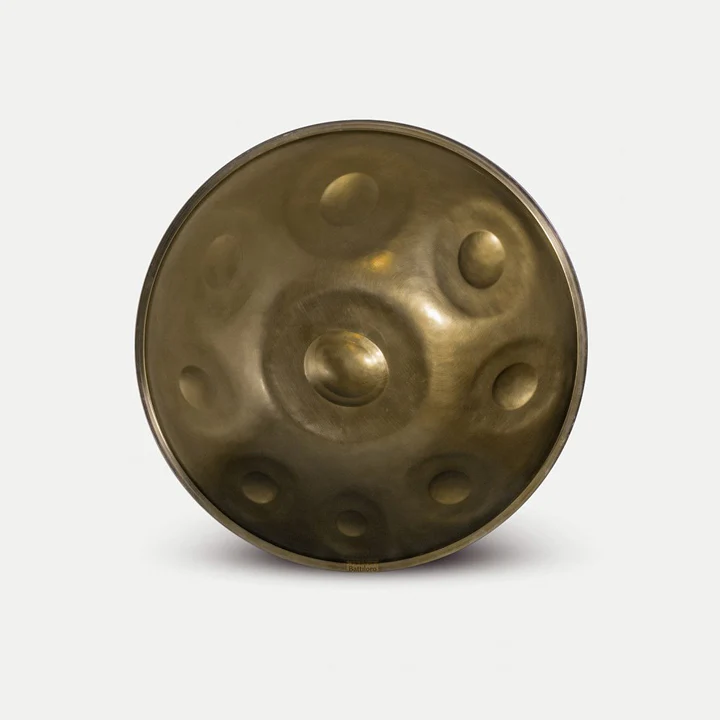 Battiloro NOREIA Handpan | A2 Celtic Minor / Amara | Edelstahl | Healing Frequency 432 Hz