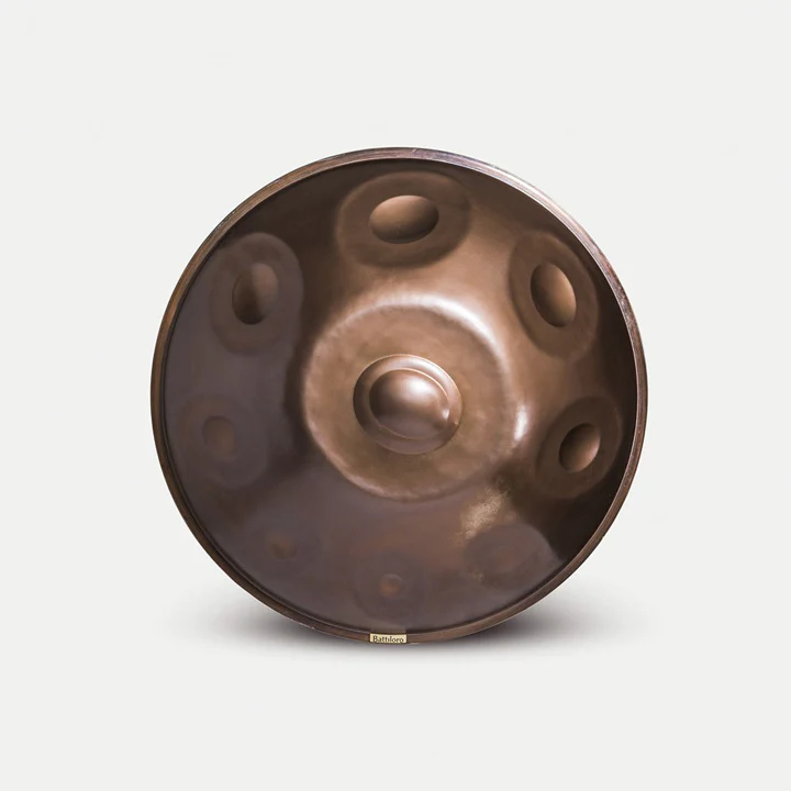 Battiloro KAMI Mutant Handpan | F#2 Low Mystic 11 | Edelstahl | Healing Frequency 432 Hz