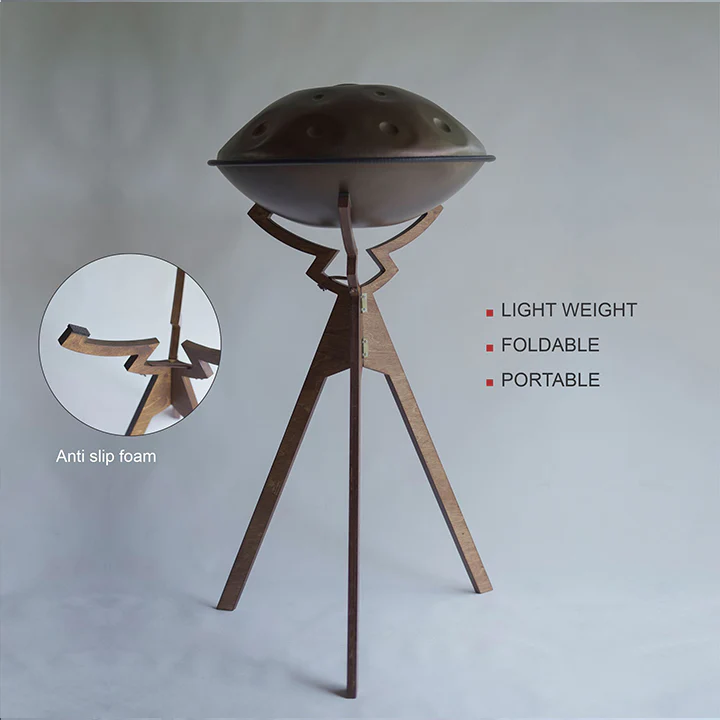 Katanui Standingstand Handpan Ständer Braun